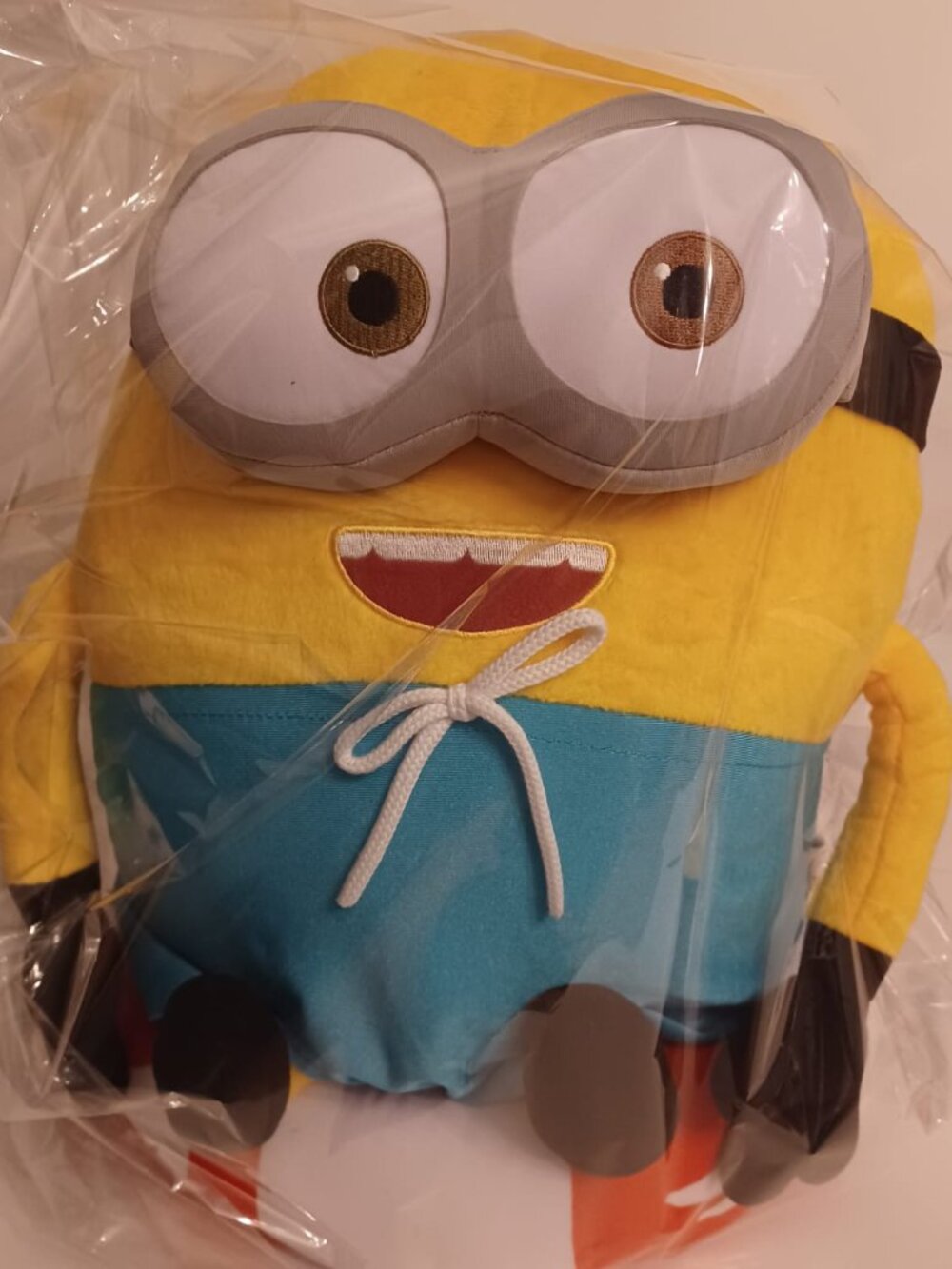Rare Minions Despicable Me Bob Summer Swim Ring 18" Plush Ichiban Kuji Japan